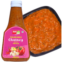 Add me Homemade Punjabi Garlic Chutney Sauce Dip 390 grams Lassan Ki Chatni