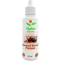 Chefast Almond Flavour Baking Essence For Cake, Ice-Cream, Chocolates, Milkshakes- 30ML ( Use 2-3 Drops Essence For 250 Grm Cake)