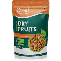Wooq Organics Premium California Almond Kernel 1Kg, 100% Natural Badam Giri
