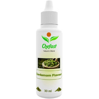 Chefast Cardamon Flavour Baking Essence For Cake, Ice-Cream, Chocolates, Milkshakes- 30ML ( Use 2-3 Drops Essence For 250 Grm Cake)