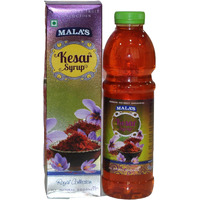 Malas Kesar Syrup, 750 Millilitre, Liquid, Vegetarian