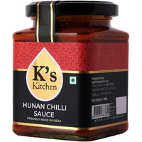 Ks Kitchen Hunan Chilli Sauce 250 g Loved by Karen Anand, Gluten Free, Vegan, No Artificial Colour or Flavour