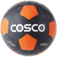 Cosco 14051 Thunder Rubber Football, Size 5, (Multicolour, Soccer)