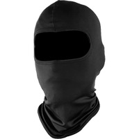 Steelbird Soft Lycra Balaclava Most Suitable for Motorcycling, Running, Sports, Head and Face Cover (Black)
