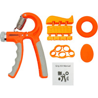 SOLARA Hand Gripper Set of 5, Finger exercise equipment Hand Grip for Gym, Hand Grip strengthener & Hand Exercise equipment, Mobile app with 5 eBooks and 50 plus Videos