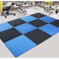 SIGNATRON Exercise Mat Puzzle Gym Mat Interlocking Foam Mats EVA Foam Floor Tiles with Protective Flooring for Gym Equipment Workouts
