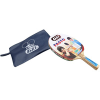 GKI Fasto Table Tennis Racquet, Wood, Red