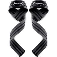 EasyHealth liftings Straps Gym Straps Deadlift Straps For Gym Weight Lifting Wrist Straps For Gym Men Wrist Supporter For gym, 25 Inch Long I Soft Padding I Heavy Duty