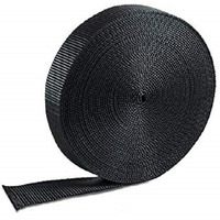 AANIJ Nylon Canvas Webbing or flat strip 1 inch 0r 25 mm Wide for Collars, Leashes, Diving Gear, Sports Gear, Bag Belt, Hiking (10 Meter, Pack of 1)