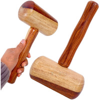 Toyshine Dual Color Mini Wooden Bat Mallet for Bat Knocking,SSTP
