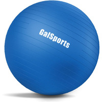 GalSports Yoga Ball Exercise Ball for Working Out, Anti-Burst and Slip Resistant Stability Ball, Swiss Ball for Physical Therapy, Balance Ball Chair, Home Gym Fitness