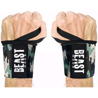 Beast Mode Sports Wrist Band for Gym Workout,Wrist Wraps,Wrist Support for Men by STEIGEN FITNESS-SF