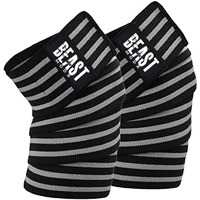 STEIGEN FITNESS-SF Weight Lifting Knee Support Wraps for Squats,Gym, Weight Lifting, Cross fit, Gym Workout