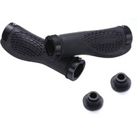 JERN Cycling Grips MTB Mountain Bike Handlebar Lock-on Rubber Grip Cover Bicycle Handlebar (White)