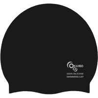 KARBD Silicone Swimming Cap Unisex Soft Waterproof Swimming Pool Head Cap Water Sports Hat for Children Kids Adults Men Women Boys Girls of All Age (Universal Size, Regular Black)
