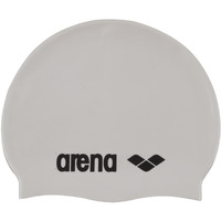 Arena 91662 Classic Silicone Swimming Caps (White)