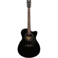YAMAHA Spruce Wood Fsx80C Semi Acoustic Cutaway Guitar (Black)