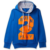 T2F Boys Cotton Hooded Neck Regular Sweatshirt(Bys-Ss-02_Multicolor_11-12 Years)
