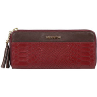 Hidesign Leather Womens Ee Morocco Wi Rf Medium Marsala/Brown Zip Around, Wallet