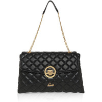 Lavie Quilt Eden Women's Flap Satchel (Black)