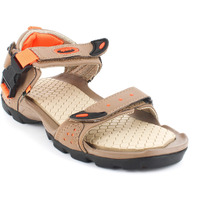 Sparx mens SS 502 | Latest, Daily Use, Stylish Floaters | Orange Sport Sandal - 9 UK (SS 502)