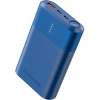 Ambrane 20000mAh 33W Fast Charging Power Bank, Emergency Backup for Macbooks/Type C Laptops,Type-C Input & Output PD 3.0, For All Mobiles-iPhone & Android, Tablets, Other Devices (PowerlitDuo 30 Blue)