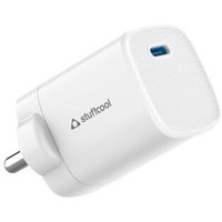 Stuffcool Nuevo PD20W Made in India Smallest Wall Charger Charges iPhones 50% in 30 Mins Perfect for Latest iPhone 15,14,13,12 (Nuevo White)