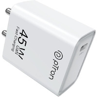 pTron Volta FC22 Compatible for Samsung 45W Charger, Type C Superfast GaN Charger for Samsung Galaxy S23/S23+/S22 Ultra/S22+/S22, Note 10/Note 20/S20/S21/S10/S9/S8, Galaxy Tab S7/S8 (White)