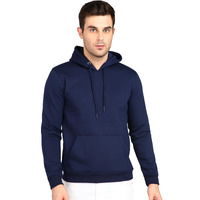 Neostreak Men's Fleece Neck Hooded Regular Fit Sweatshirt (neoswtsolhd-02-irnavy_Navy Blue_Medium)