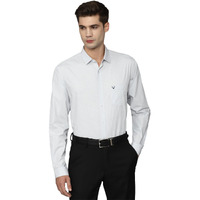 Allen Solly Men's Regular Fit Shirt (ASSFQSPFS40673_Light Grey 42)