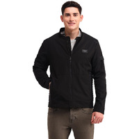 U.S. Polo Assn. Denim Co. Men's A-Line Coat (UDJCK1380_Black