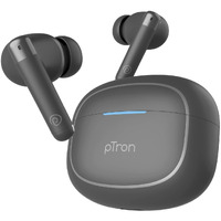 pTron Bassbuds Duo Pro TWS in Ear Earbuds with 3D Audioscape,Trutalk Ai-Enc Calls,Thunder Bass,38H Playtime,50Ms Low Latency Movie/Music Modes,Bt 5.3&Ultra Hd Mic,Fast Type-C Charging&Ipx5(Grey)