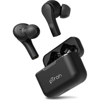 pTron Bassbuds Tango In-Ear TWS Earbuds, TruTalk AI-ENC Calls, Movie Mode, 40Hrs Playtime, Bluetooth 5.1 Headphone with HD Mics, Touch Control, IPX4 Water-Resistant & Type-C Fast Charging (Bold Black)