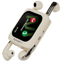 ACwO Fire Prime TWS (in-Ear & Half-in-Ear in 1 Case) | Smart HD Display + 40DB ANC (in-Ear) | 80 Hrs Playtime | | 4 Mics AI-ENC | 3D Spatial Sound | BT V5.4 | Creme,Beige