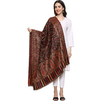 Weavers Villa Women's Kashmiri Woven Acro Wool Paisley Kani Ladies Shawl, 100cm x 200cm