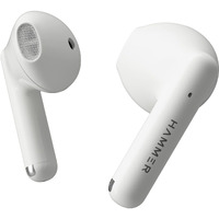 Hammer KO Pro Bluetooth Earbuds with Upto 20H Playtime, ENC, Fast Charging Type-C, IPX4 Water Resistant, Bluetooth v5.3, Touch Controls and Voice Assistant (White)