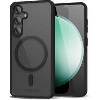 SHINESTAR Clear Case for Samsung Galaxy S23 FE 5G Compatible with Magnetic Charging- Premium Transparent Protective Cover with Enhanced Durability - Sleek and Slim Design - Black Magsafe