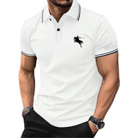 Men T-Shirt || T-Shirt for Men || Plain T Shirt || T-Shirt (Polo-18-21) (L, White)