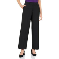 Symbol Premium Women's Relaxed Business Casual Pants (SBP-SS24-WTR-710_Black_34)