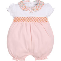 BabyGo Half Sleeves Baby Romper| 100% Cotton Rompers for New Born Baby| Baby Dress | Sleepsuit for Baby Girls| Onesies| 0-3M| 3-6M| 6-9M| 9-12M| Infant Clothes