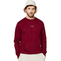 Amazon Brand - Symbol Men's Cotton Blend Crew Neck Sweatshirt(SY-A22-SW-16_Vintage Maroon_M_Vintage Maroon_M)