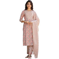 FABNEX kurta set for women | Women Kurta | Women Kurta Sets Kurtis | Women Kurta Pant Set | Women Kurta Pant Set Women Kurti Set with Pant (K-52) (L)