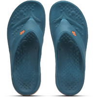 Liberty A-HA BEACHTIME Casual Slipper For Men With EVA Sole | Durable & Lightweight | Stylish Flip-Flop | Cushioned Footbed | Comfortable Fit for Every Occasion (T.Blue - 11 UK)