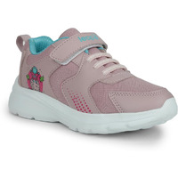 Liberty Leap7x TRIVAGO15E Slip-on Walking Shoes for Kids with EVA Sole|PVC Upper-Suitable for Jogging, Running|Quick-Wear Velcro Closure|Memory Foam Insole|Comfortable Footbed (Pink - 2 UK)