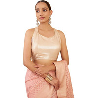Soch Beige Georgette Blouse with Sequins