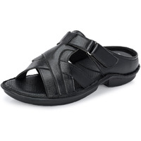 Centrino Men's 6602 Black Sandals_9 UK(6602-1)