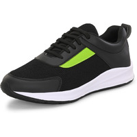 Centrino Casual Shoe for Men | Cushioned Insole Provide Comfort| Stylish Sneaker Shoe | Lace-Up Design | Perfect for Casual Outfits for Boys & Men 6821-1 Black