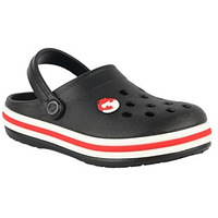 Neoz Casual Slingback Clogs for Kids with Soft Sole | Slip-On Breathable, Lightweight | Comfortable & Durable | Stylish Indoor & Outdoor Sandals Clogs for Kids, K-BEACH-NERO-RED_13