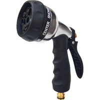 LAFILLETTE Garden Hose Nozzle, Hand Sprayer, Superior Metal Water Spray 7 Adjustable Watering Patterns Best for Lawns,Plants & Shrubs, Cleaning, and Watering Plants And Car Washing Sprinkler Water Gun