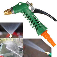 Ngel Plastic Multicolor Durable Hose Nozzle Water Lever Spray Gun/Sprayer for Car Wash Cleaning, Bike